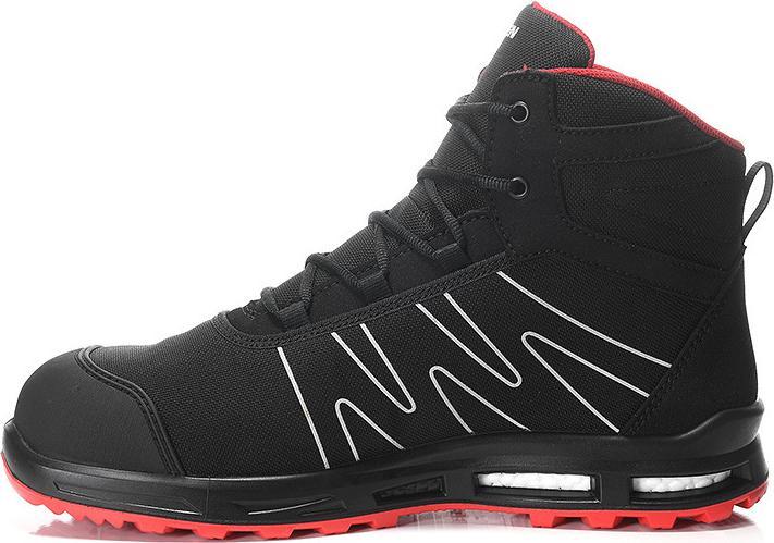 Actual product image GCS Boots ELTEN ENNO XXT Pro Mid ESD S3S, black/red 44 (44)