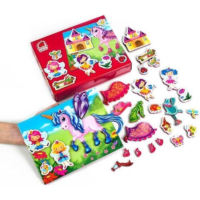 Roter Käfer Gioco di calamite con fate e unicorni