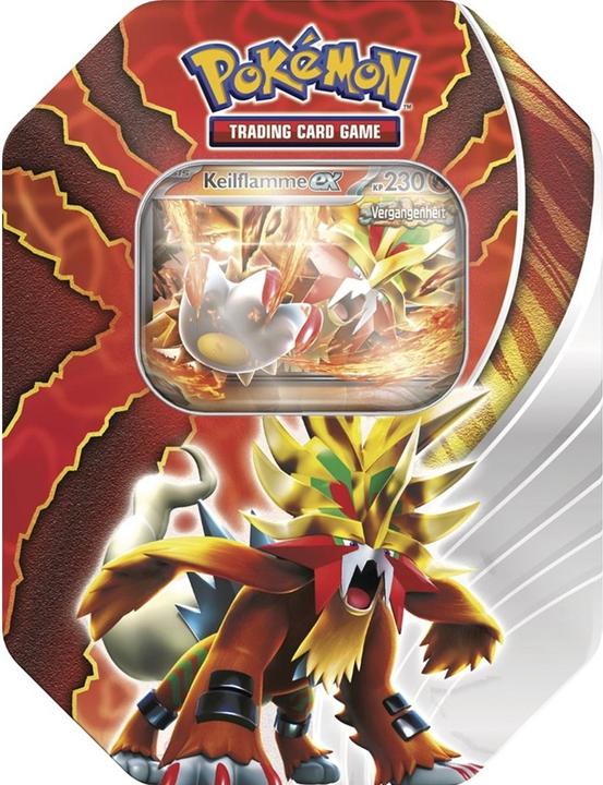 Productafbeelding Pokémon Tin-Box Paradox-Schicksale: Keilflamme (Duits, Tin)