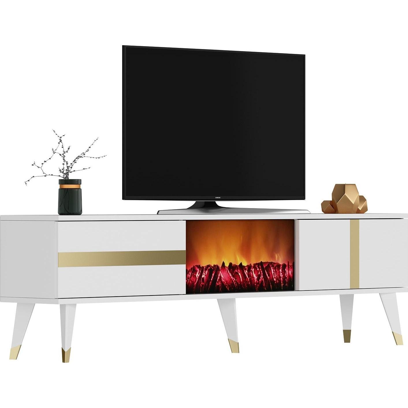 Kalune Design, TV Möbel, Vania (150 x 50 x 29.5 cm)