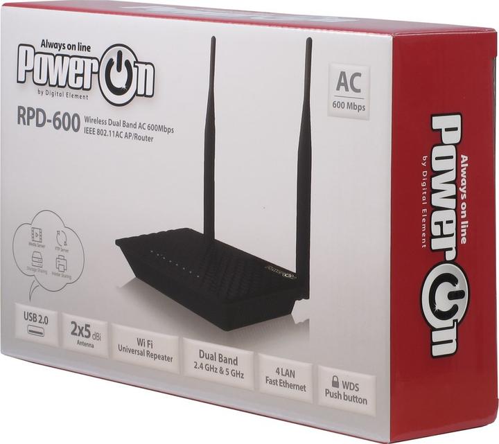 Immagine prodotto Intertec NT ""PowerOn"" Router RPD-600