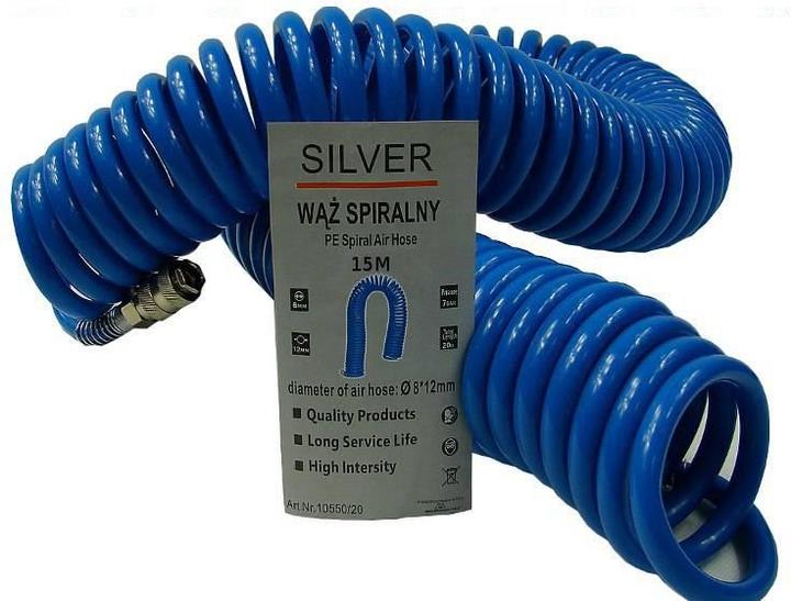 Produktbild Silver PNEUMATISCHER SCHLAUCH BLAU 5 x 8 mm 15 m EX10551-15 - 10551-15