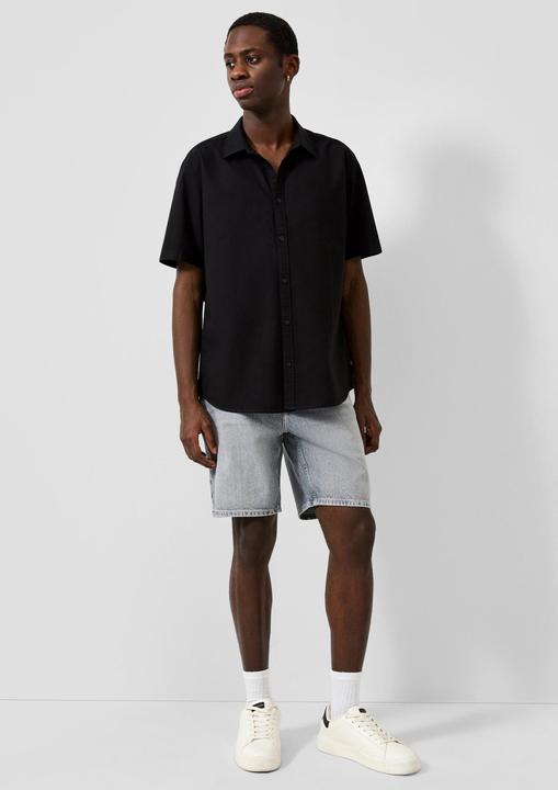 Produktbild s.Oliver Leichtes Sommerhemd mit Leinen (XL)