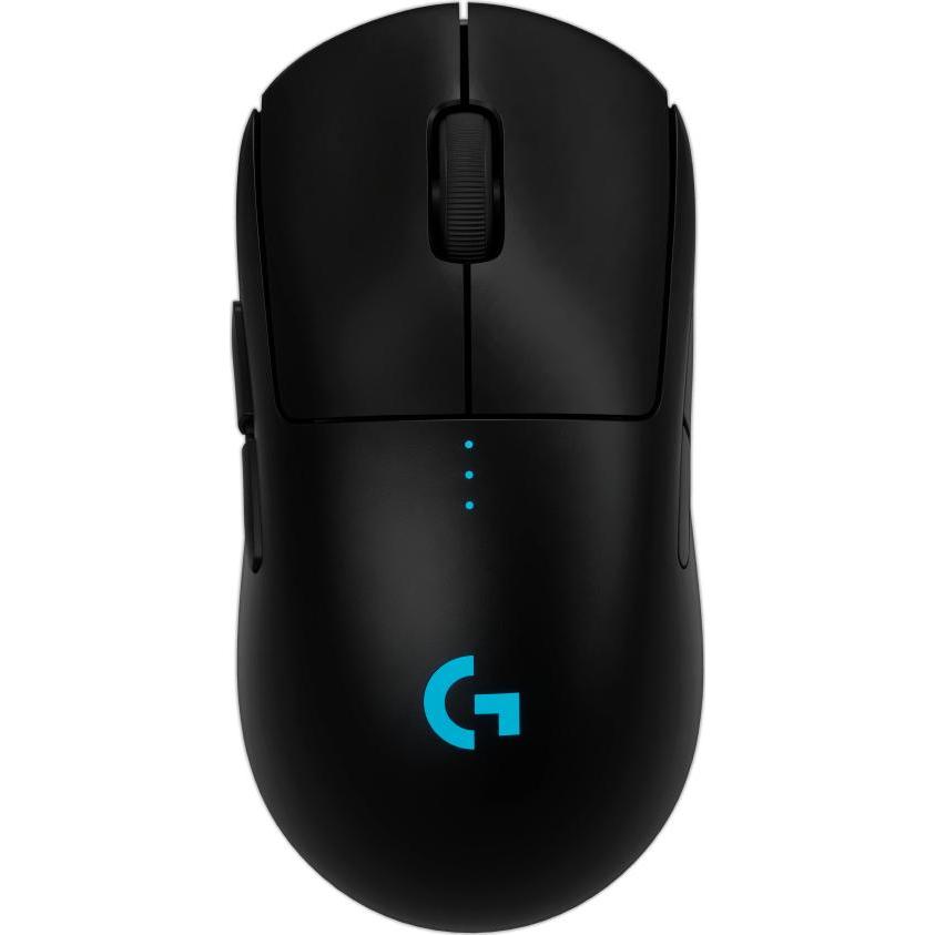 Logitech Pro 2 Lightspeed (Kabelgebunden, Kabellos), Maus, Schwarz