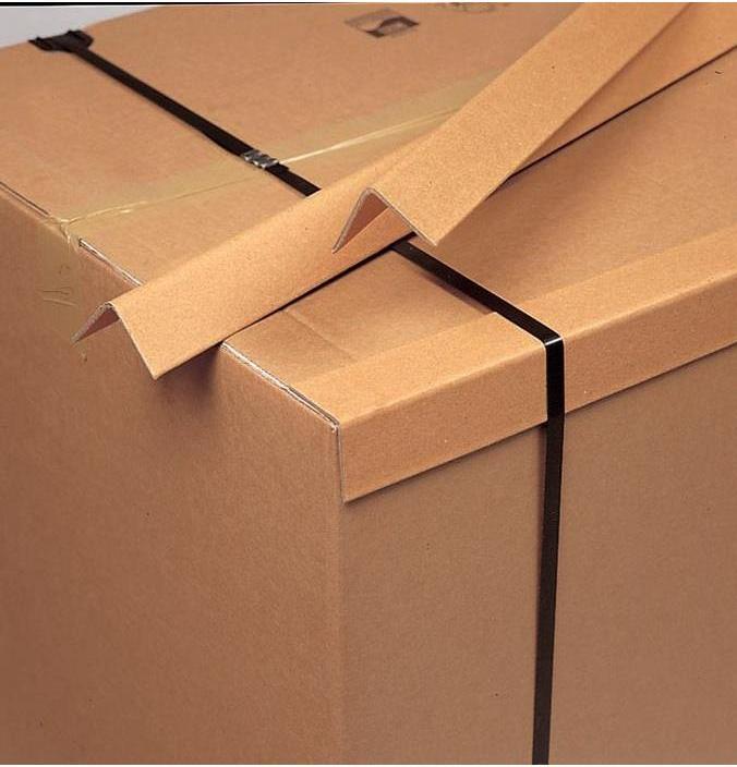 Immagine prodotto Transpak Vollpapp-Kantenschutzleisten Masse 100x50x50mm, Stärke 2mm braun Winkel vorgefertigt