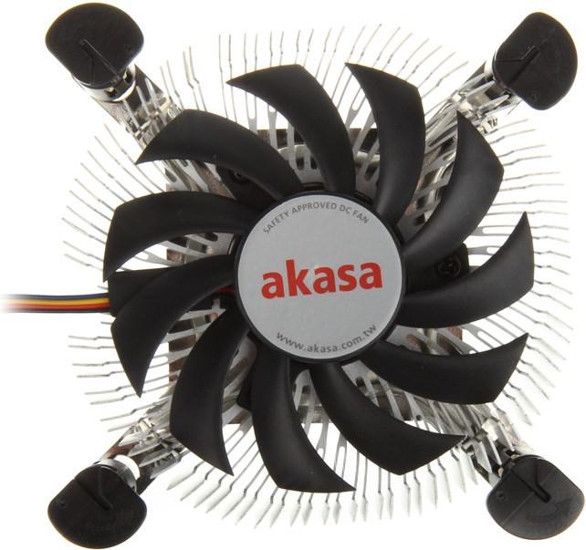 Produktbild Akasa AK-CC7122BP01 Low Profile CPU-Kühler (26 mm)