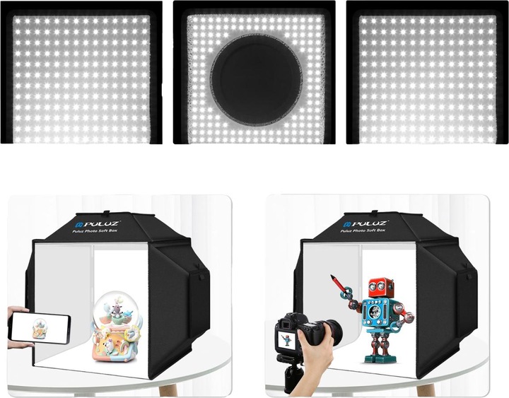 Actual product image Puluz Folding Studio Shooting Tent Soft Box (Recording box)