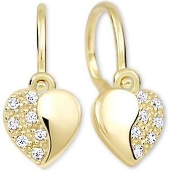 Brilio, Ohrringe, Girls Ì heart earrings made of gold 239 001 00879