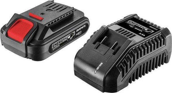 Graphite Batterie 18V 2.0Ah avec chargeur Energy (18 V)