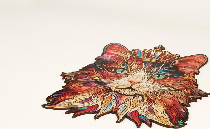 Produktbild Robotime Holzpuzzle 'CAT KING' (200 Teile)