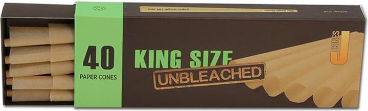 Image du produit J Ware JCones King Size Unbleached 40pcs
