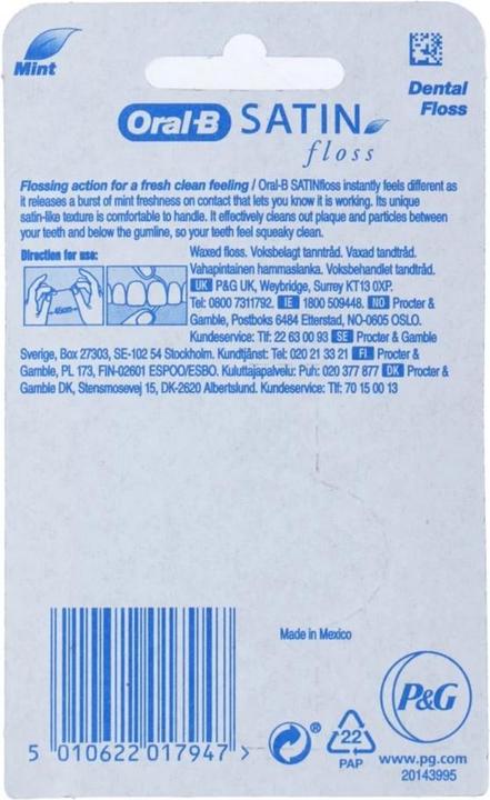 Actual product image Oral-B SatinFloss (25 m)