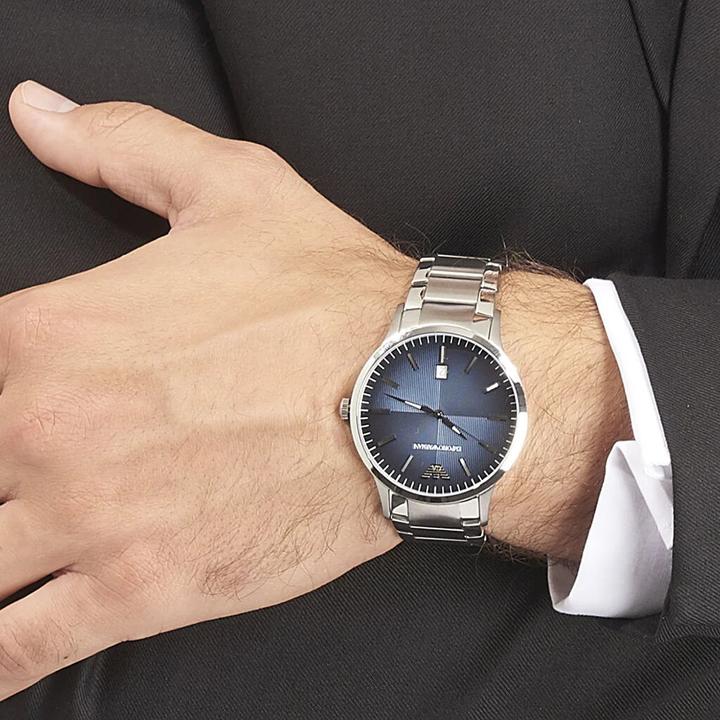 Image du produit Emporio Armani Renato Classics Montre homme (Montre analogique, 43 mm)