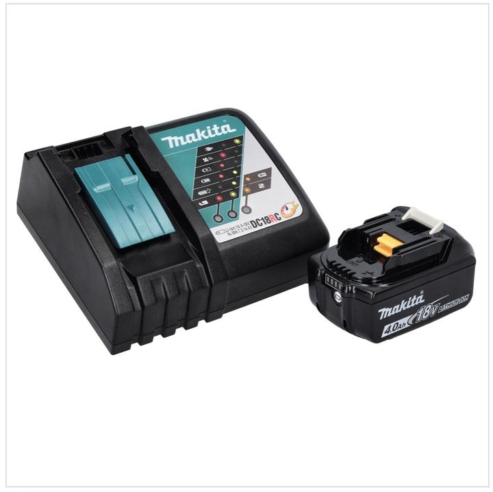 Produktbild Makita DHP 484 RM1 Akku Schlagbohrschrauber 18 V 54 Nm Brushless + 1x Akku 4,0 Ah + Ladegerät (Akkubetrieb)