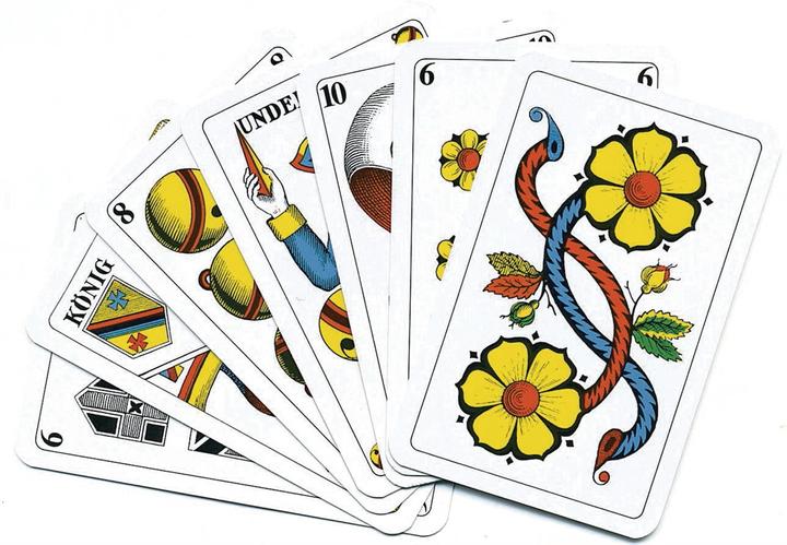 Actual product image AGM Polybox german-swiss playing cards (German, 2 - 4 Players)