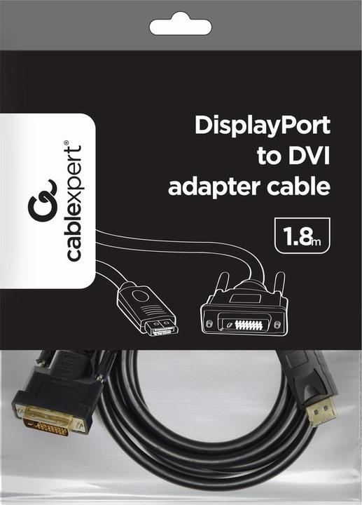 Produktbild Gembird DisplayPort – DVI (1.80 m)