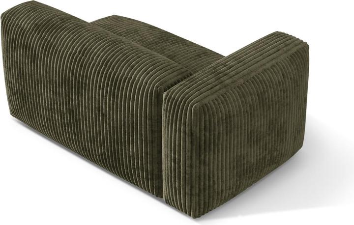 Image du produit Micadoni Chauffeuse Gauche, "Martina", 1 Place, 160x106x75 Fabriqué en Europe (Canapé modulaire, 1 place)