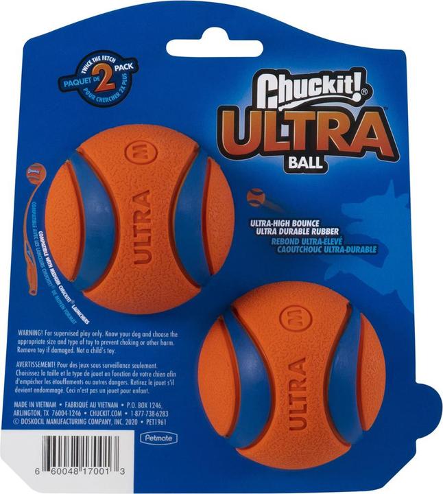 Image du produit Chuckit! Balles en caoutchouc (Jouet à mâcher pour chien)