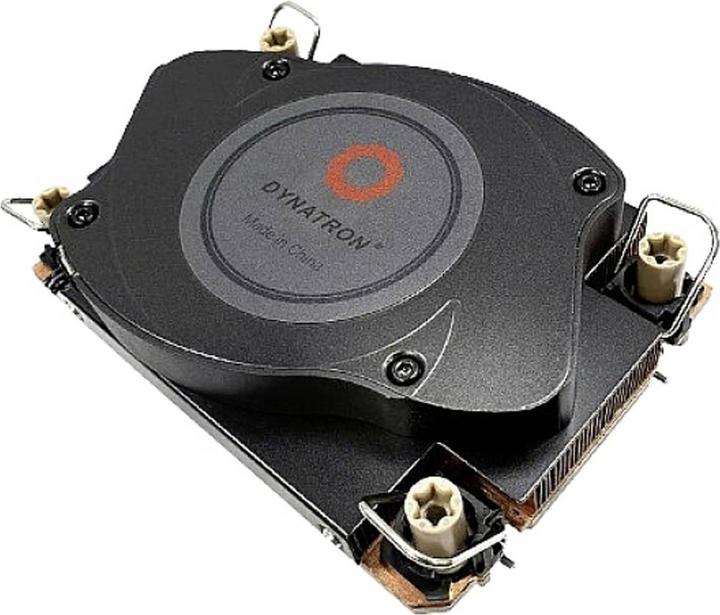 Dynatron N3 Intel CPU-koeler 1U 4189-4-5 P4-P5 of P+ Copper1100 Heatsink met Dampkamer Base act (27 mm)