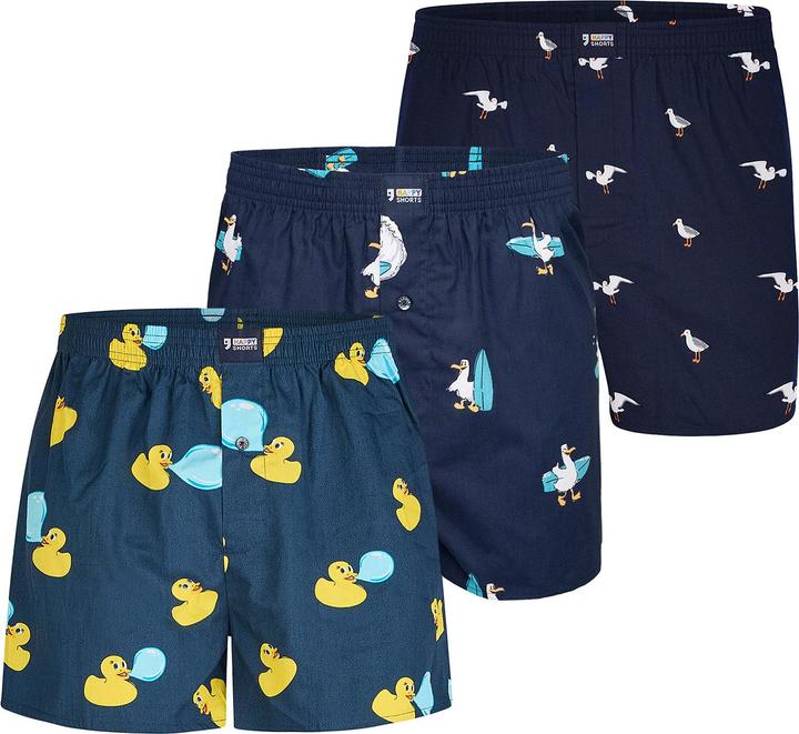 Produktbild Happy shorts Boxer Motiv Mix (L, 3er Pack)