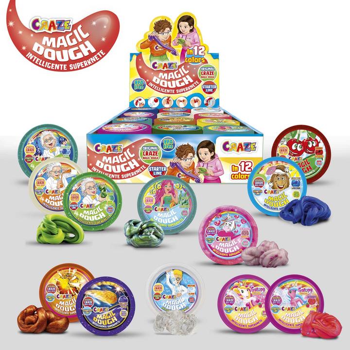 Produktbild Craze Magic Dough Dose 20g, assortiert