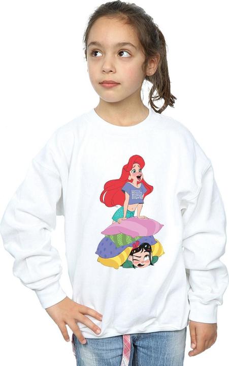 Produktbild Disney Wreck It Ralph Ariel And Vanellope Sweatshirt Mädchen (128)