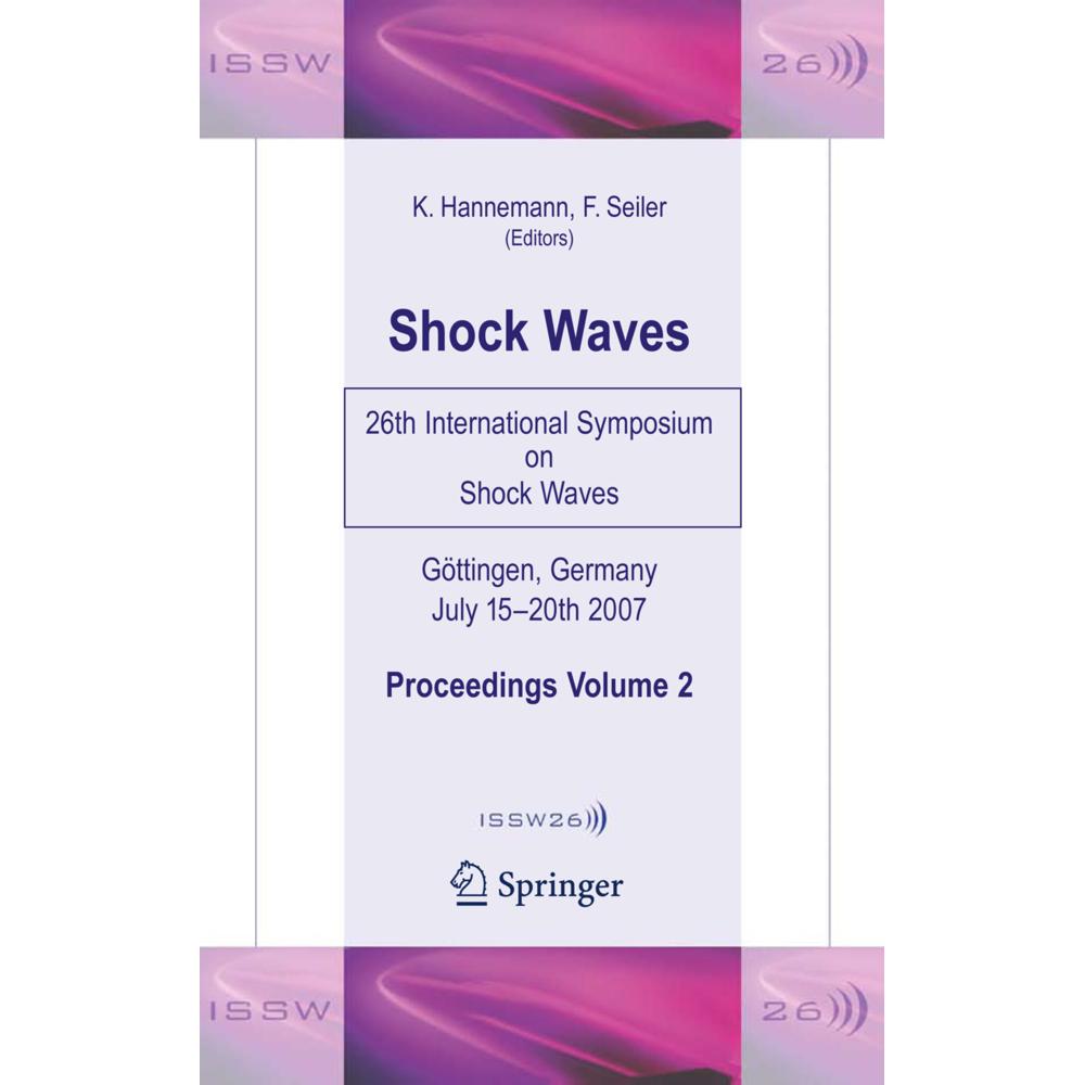 Shock Waves, Fachbücher von Friedrich Seiler, Klaus Hannemann