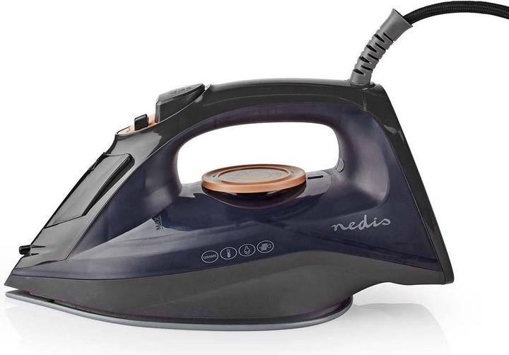 Actual product image Nedis Iron | 2200 W | Steam Shot | Ceramic | 0.26 l (2200 W, 0.01 g/min)