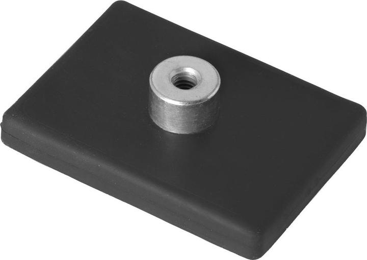 Actual product image Supermagnete Magnet system rectangular rubber-coated with screw socket (1x)