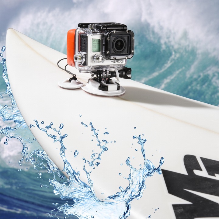 Immagine prodotto mantona Set da surf per GoPro (Eroe 7, Eroe 6, eroe 5, Eroe 4, Eroe 3, Eroe 2)