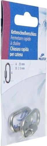 Image du produit Meister Maillon Rapid 25x3mm galvanisé (0.03 m)
