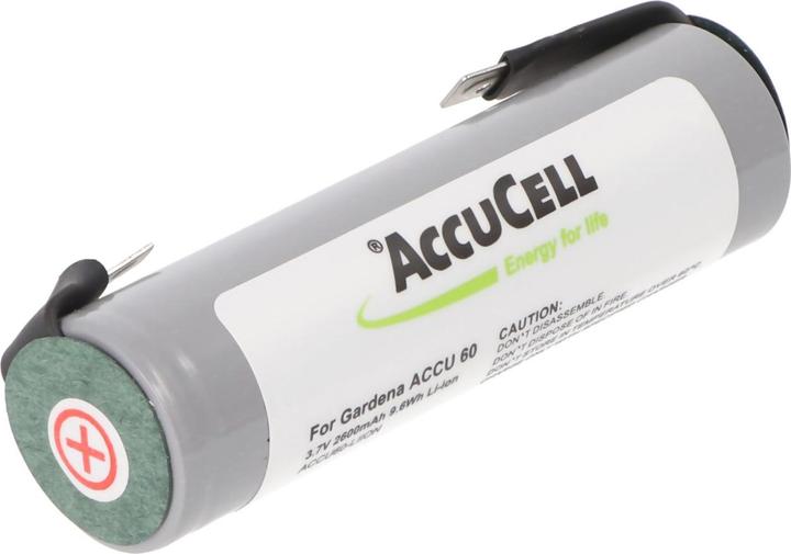 Actual product image AccuCell Battery L26 for Gardena Accu60 Li-Ion Grass Shears (3.7 V)