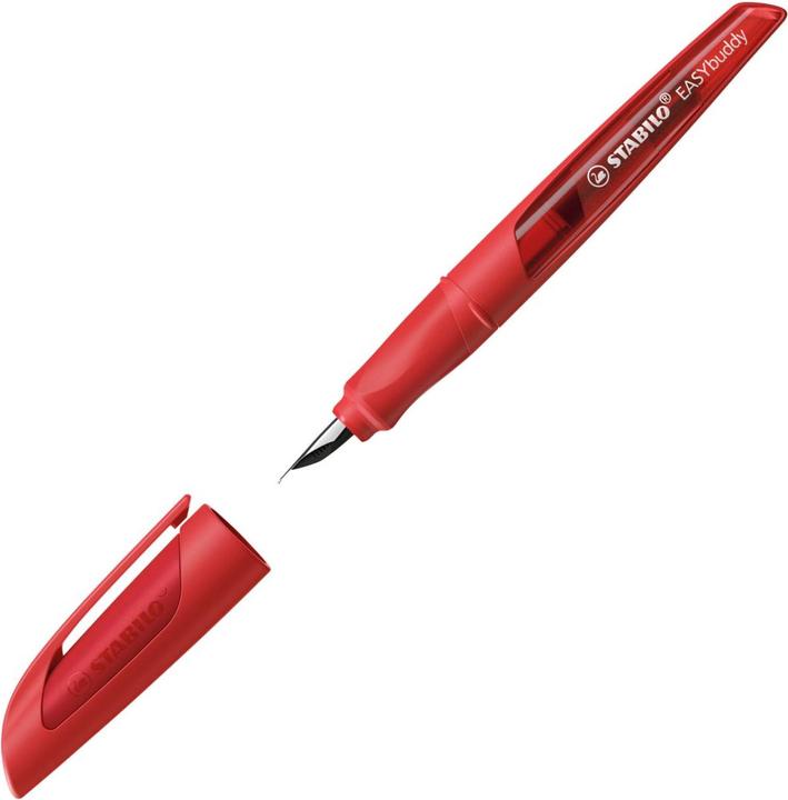 Actual product image STABILO EASYbuddy school fountain pen with standard nib (Red, 1 x)