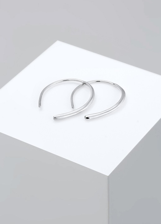 Produktbild Elli Basic Creolen Offenes Design (Sterling Silber)