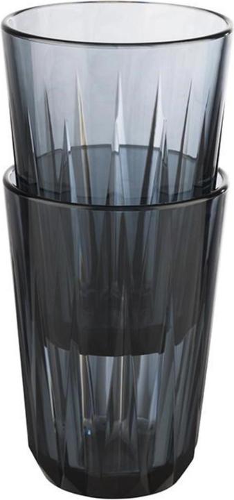 Produktbild APS Trinkbecher CRYSTAL, 0,50 Liter, grau (0.50 l, 48x)