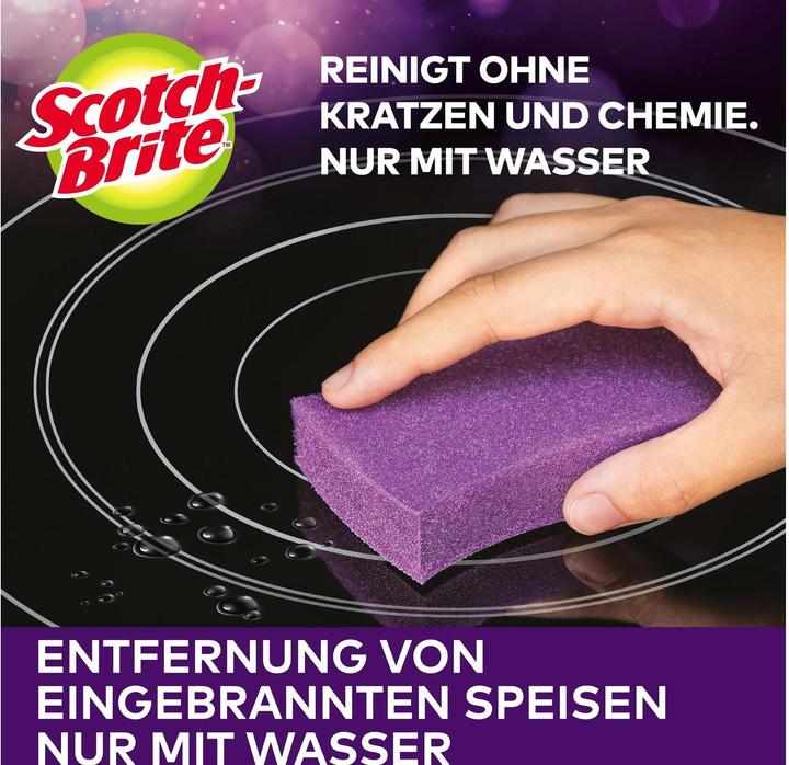 Produktbild Scotch-Brite Glaskeramik-Reinigungsschwamm (3 Stk.)