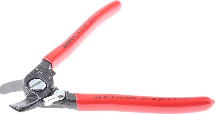 Produktbild Knipex Kabelscheremit Öffnungsfeder 95 21 165 (165 mm)