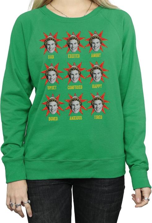 Actual product image Elf Womens/Ladies Buddy Moods Sweatshirt (L)
