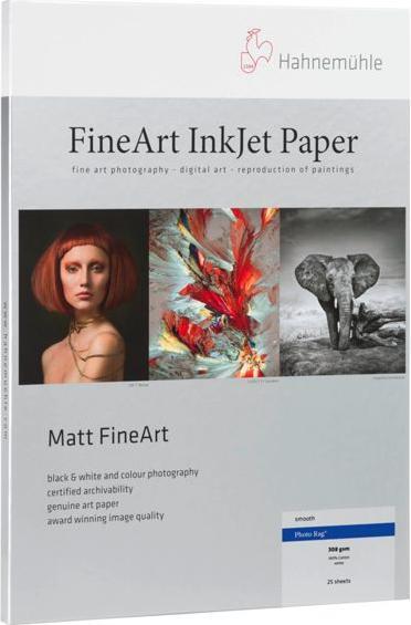 Produktbild Hahnemühle Photo Rag A 2 188 g, 25 Blatt (188 g/m², A2, 25 x)