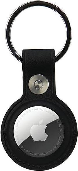 Actual product image Audi etui Synthetic Leather AirTag czarny/black AU-ATKR-Q3/D1-BK