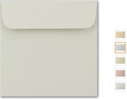 Produktbild Artoz Couverts Floretta quadratisch 5 Stk. light grey (5 x)