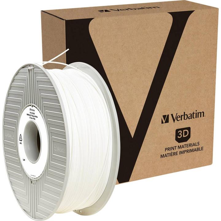 Actual product image Verbatim Tefabloc White (TPE, 1.75 mm, 500 g)
