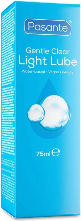 Actual product image Pasante Gentle Light Lube" 75ml light water-based lubricant gel (75 ml)