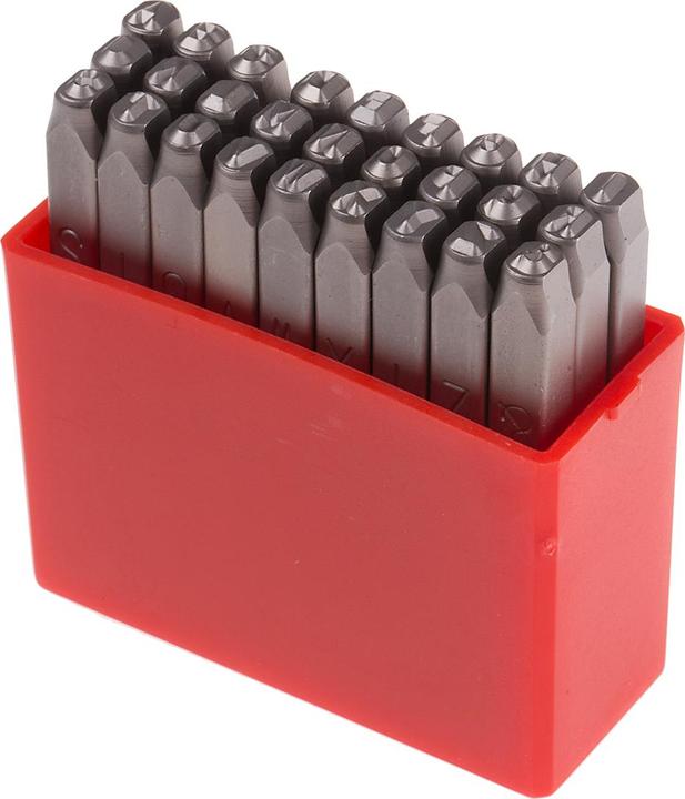 RS PRO Letter steel stamp 27PCS 3.0mm