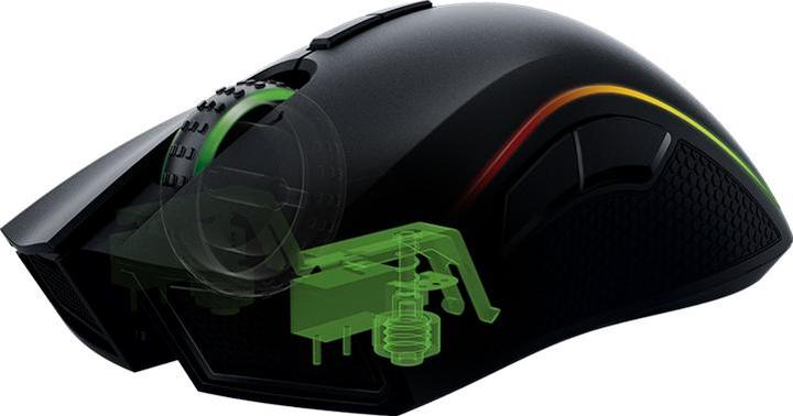 Actual product image Razer Mamba Gaming Mouse (Wireless, Cable)