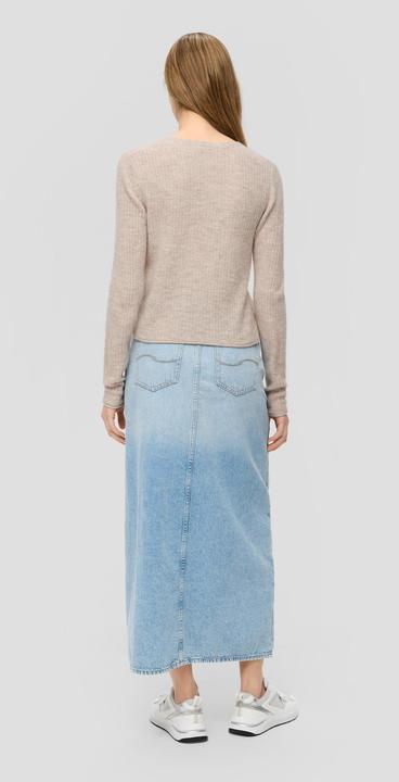 Produktbild s.Oliver Strickjacke Strickjacke mit V-Ausschnitt (S)