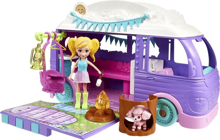 Image du produit Mattel Polly Pocket - Τροχοσπιτο για 3+ ετών JCC32