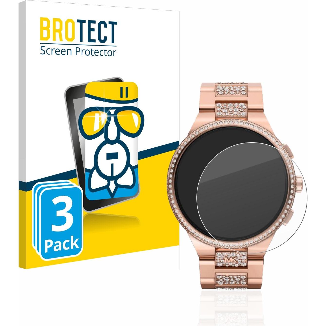 Thumbnail - BROTECT AirGlass Panzerglasfolie, Smartwatch Schutzfolie, Transparent