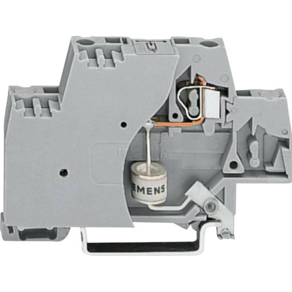 Wago 280-504/281-617 Einzelklemme 10 mm Zugfeder Belegung L Grau 50 St., Accessori di elettronica + Alloggiamento, Grigio