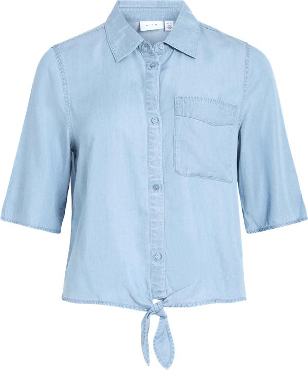 Immagine prodotto Vila VITEA Denim Oberteil mit kurzen Ärmeln (42)
